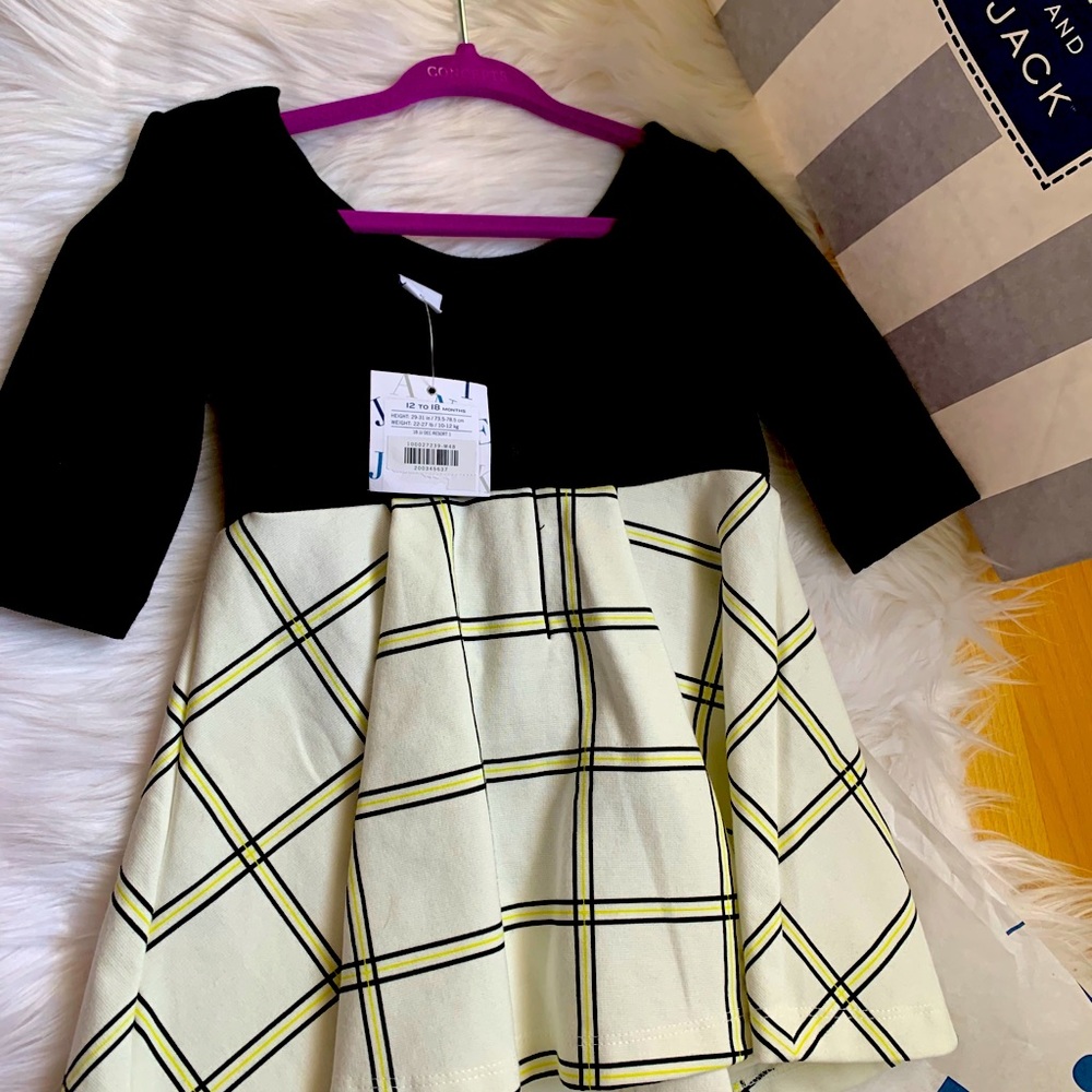 Janie and Jack dress. 12-18 months NWT
